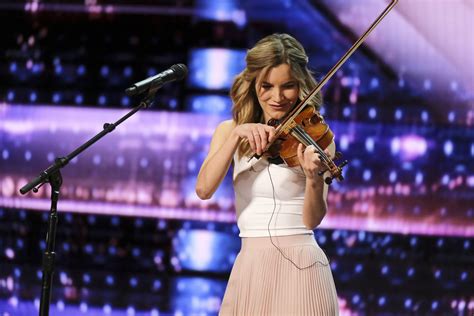 America's Got Talent: Gabriella LaBerge Sings AND Plays Violin (Video)