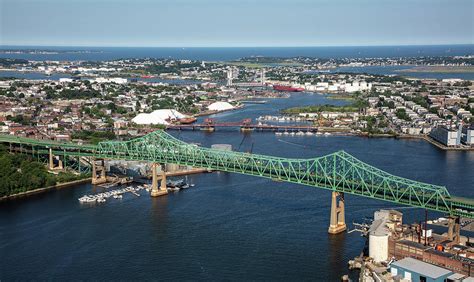 Tobin Bridge, Boston, Mass Photograph by Dave Cleaveland - Fine Art America