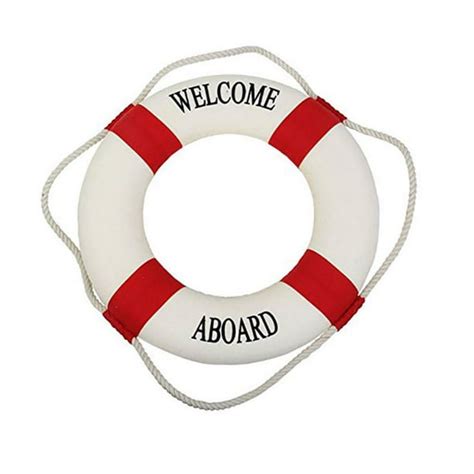 14cm Safety Ring Life Preserver Swimline Pool Foam Lifeguard Buoy Boat ...