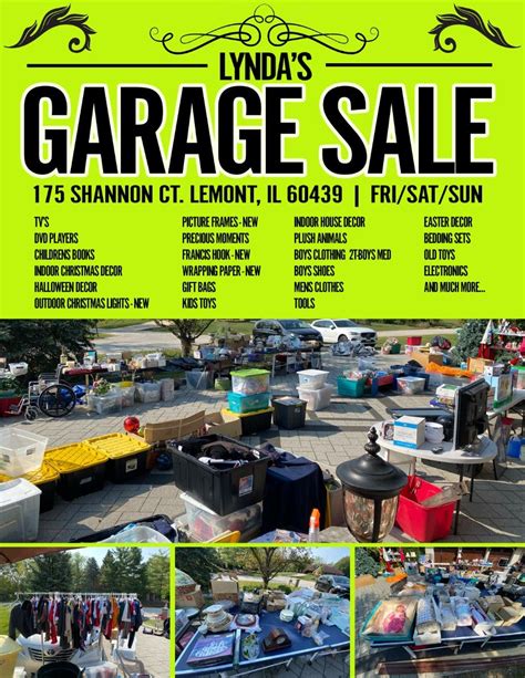 Sep 25 | HUGE GARAGE SALE THIS WEEKEND - FRI 3pm-6pm /SAT/SUN-9am-6pm | Lemont, IL Patch