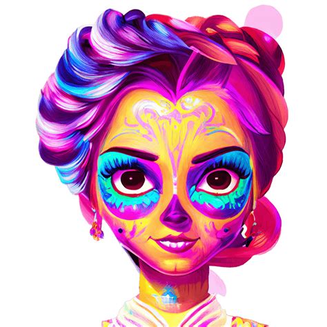 Sugar Skull Barbie Graphic · Creative Fabrica