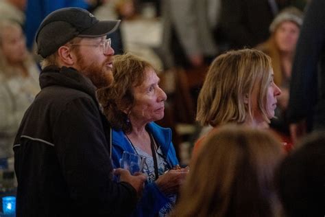 Scenes from Buncombe County Democratic Party election results party