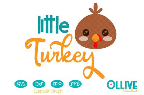 Little Turkey Thanksgiving Graphic by ollivestudio · Creative Fabrica