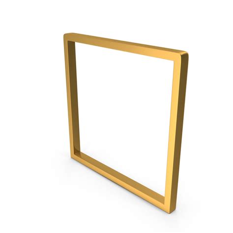 Square Box Frame Symbol 3D Object 2338487835 | Shutterstock