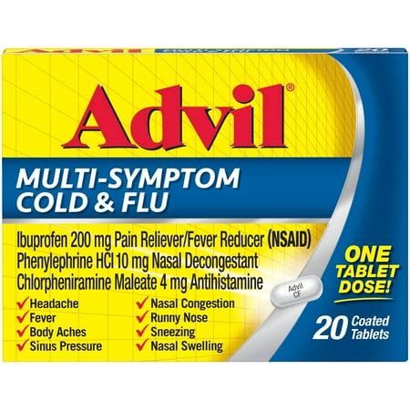 Top #10 Best Cold And Flu Medicine For Adults Advil in 2024 | Reviews ...