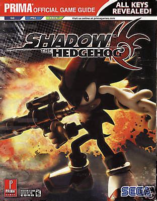 Shadow The Hedgehog Game Guide Prima For Sale | DKOldies