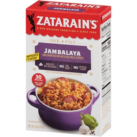 Zatarain's New Orleans Original Jambalaya Mix | Hy-Vee Aisles Online Grocery Shopping