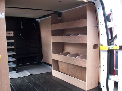 Ford Transit Custom Van Racking Ply Shelving SWB Storage Accessories ...