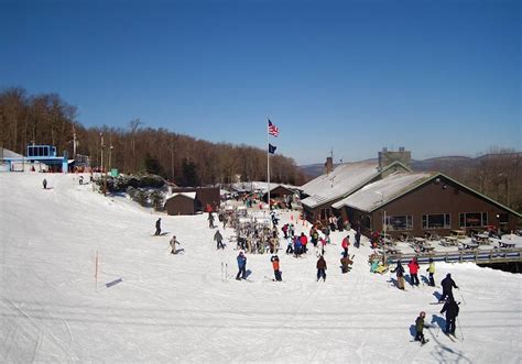 Alpine skiing Belleayre Mountain Ski Center Highmount New York USA