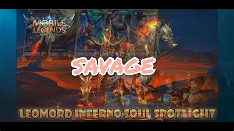 Leomord. skin with skills (savage) - YouTube