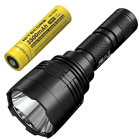 Top Sales NITECORE P30 1000LMs Long range Tactical Flashlight 18650 Battery Outdoor Hunt ...