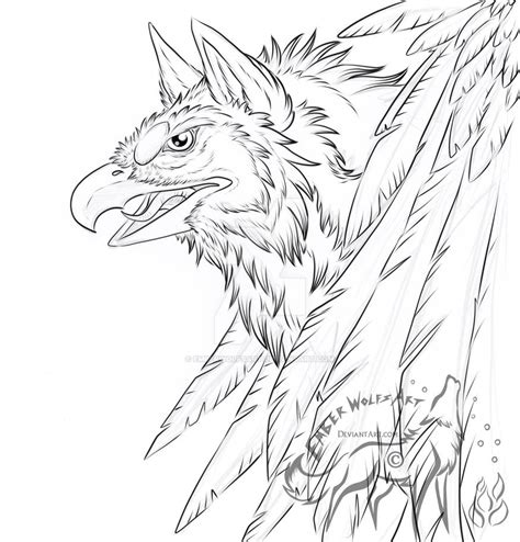 Griffin Sketch by EmberWolfsArt on DeviantArt