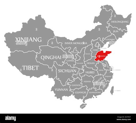 Shandong contour hi-res stock photography and images - Alamy