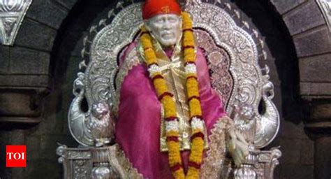 Shirdi temple to stay open for 24 hours on Dec 31, Jan 1 | Nashik News - Times of India