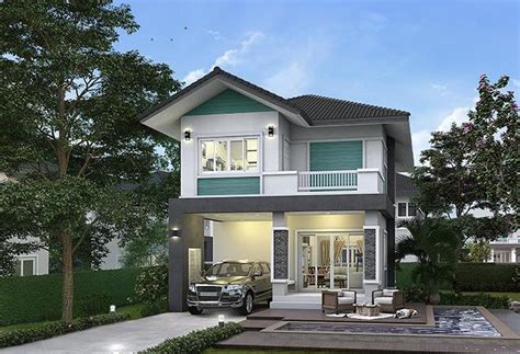 Modern Town House Style 3-Bedroom Single Detached House - Cool House ...