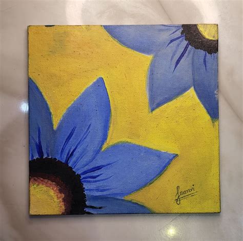 Acrylic Colour Handmade Painting On Canvas