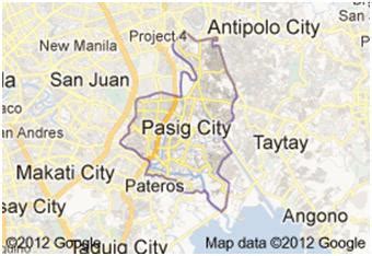 Makati And Pasig Map