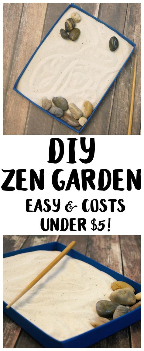 DIY Tabletop Zen Garden {Under $5 Craft!} - {Not Quite} Susie Homemaker