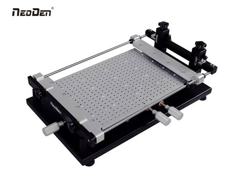 Neoden pick and place Factory best selling Smt Stencil Printer Machine - Frameless Manual Solder ...