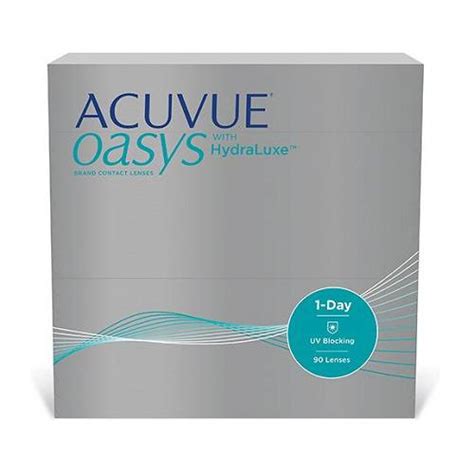 Acuvue Oasys 1-Day with HydraLuxe 90 Pack | Daily Contacts | souKare