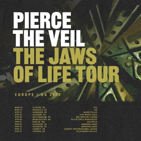 Pierce The Veil Announce UK/EU Arena Tour