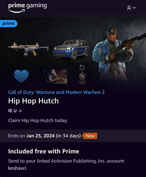 New Prime Gaming Call of Duty bundle : r/CODintel