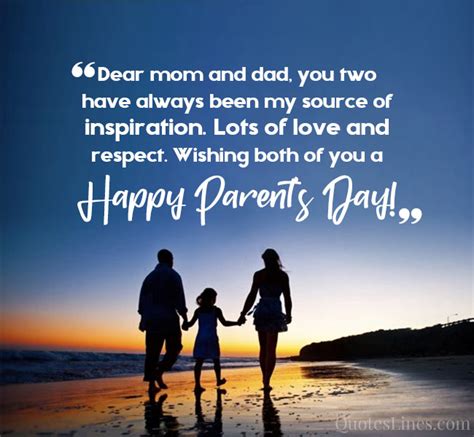 Happy Parents Day Quotes, Wishes & Images | QuotesLines