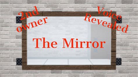 The Mirror (roblox) - YouTube