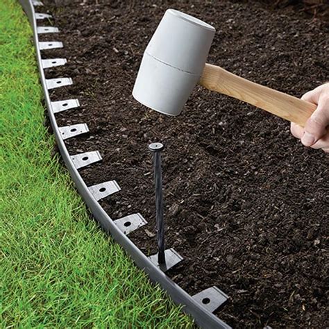 EasyFlex Black Plastic Landscape Edging Roll at Lowes.com | Plastic ...