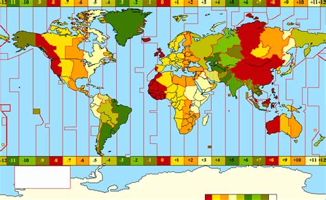 England Time Zone Map - TravelsFinders.Com