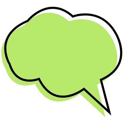 Colorful Speech Bubble Doodle 9853727 PNG, 50% OFF