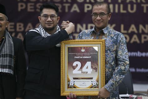 KPU tetapkan Partai Ummat sebagai peserta Pemilu 2024 - ANTARA News