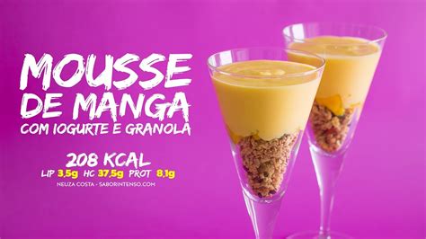 Mousse De Manga Sabor Intenso - Manga