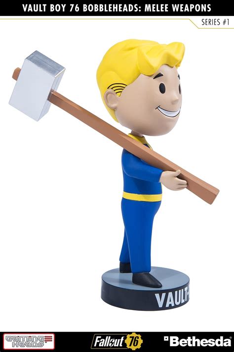 Fallout® 76: Vault Boy 76 Bobbleheads - Series One: Melee Weapons | Gaming Heads