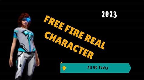 2023: Free Fire Real Characters | Free Fire Characters Hack » All BD Today