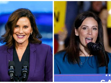 Democratic Gov. Gretchen Whitmer faces off against Trump-backed Republican Tudor Dixon in ...