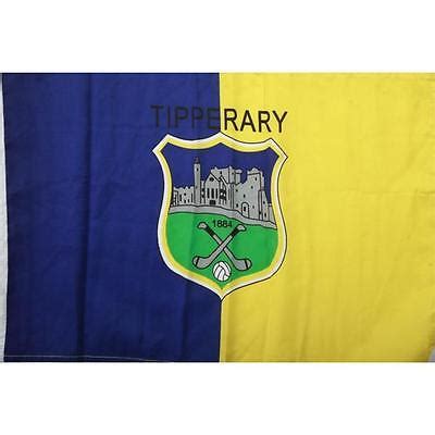 Tipperary Flag 5 x 3 FT 100% Polyester W Eyelets All Ireland Semi Final 2016 IE | eBay