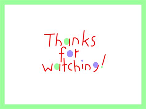 Thanks For Watching Animation Gif