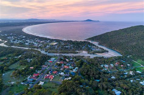 Hat Head Township and Korogoro Creek (68488), photo, photograph, image ...