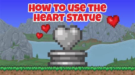 How to use Heart Statue in Terraria - YouTube