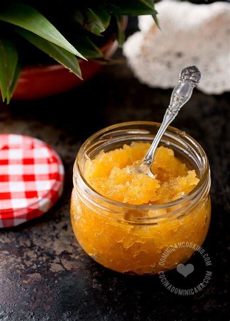 Recipe + Video of Pineapple Jam Filling for Dominican Cake | Recipe | Pineapple jam, Caribbean ...