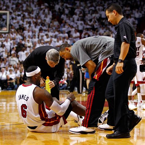 LeBron James Injury: Thunder Must Put Pressure on LBJ Following 'Cramp ...