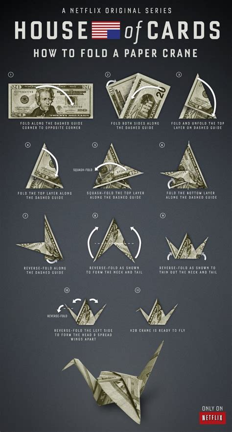 Dollar Bill Origami Crane Instructions – All in Here