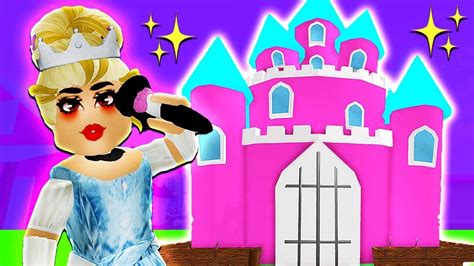 CINDERELLA DECORATES HER NEW CASTLE IN ROBLOX! 🏰 MeepCity Castles ...