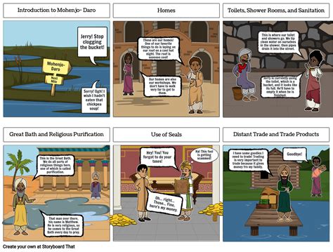 Indus Valley Civilization Storyboard by 74b369ba