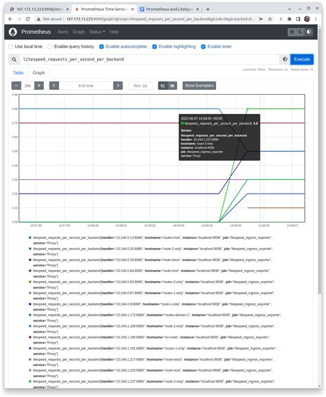 Metrics and Prometheus | Kubernetes | Cloud | LiteSpeed Documentation