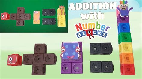 Numberblocks addition +1 │ Learn to count with mathlink cubes fanmade ...