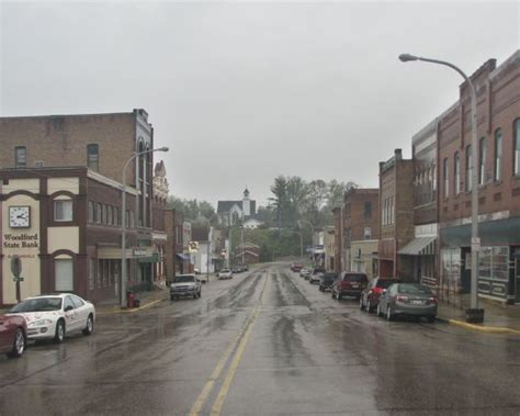 Downtown Blanchardville | Photograph | Wisconsin Historical Society