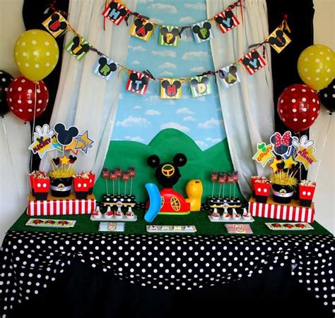 Kara's Party Ideas Mickey Mouse Clubhouse Party via Kara's Party Ideas ...