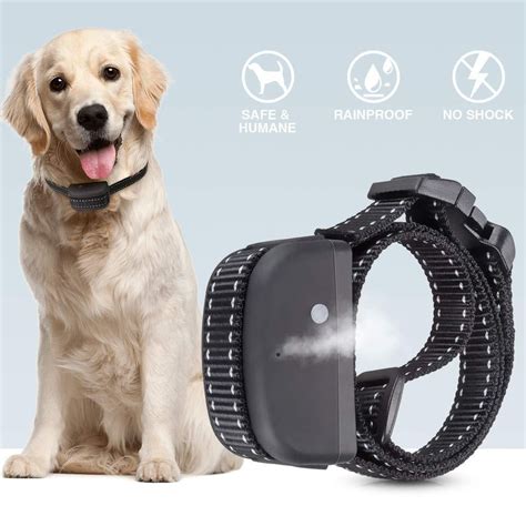 Bark Collar [Upgraded Version], Anti Bark Training Collar, Safe Citronella Spray Collar for All ...